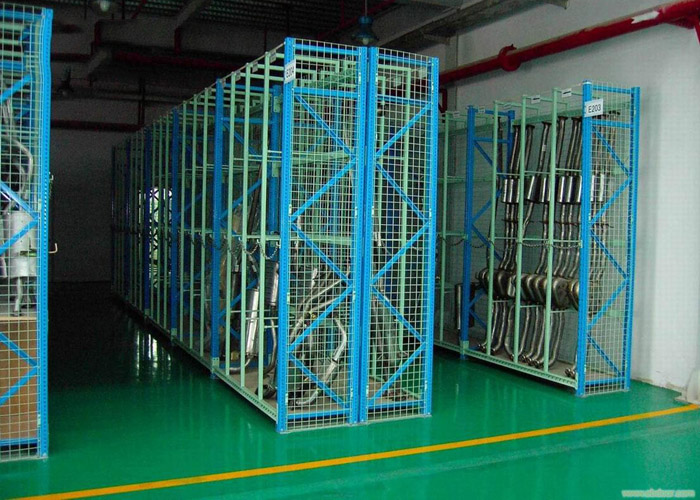 货架厂4S店货架定做案例