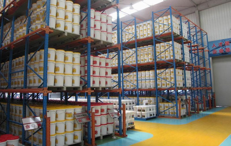 贯通式货架厂仓库货架定做案例